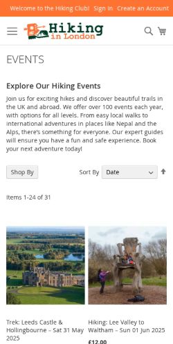 Mobile page screenshot