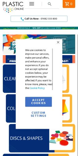 Mobile page screenshot