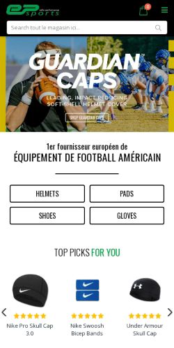 Mobile page screenshot