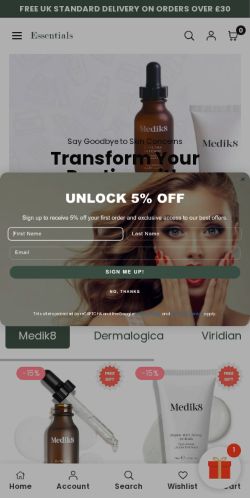 Mobile page screenshot