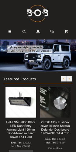 Mobile page screenshot
