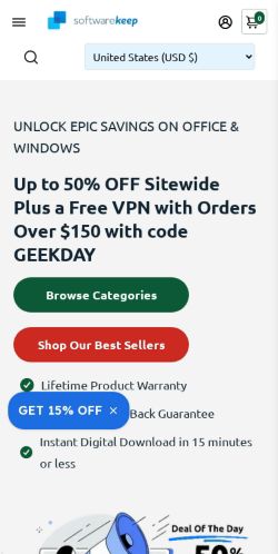 Mobile page screenshot