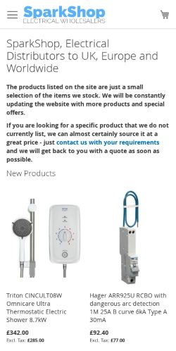 Mobile page screenshot