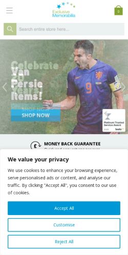 Mobile page screenshot