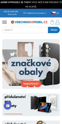 Mobile page screenshot