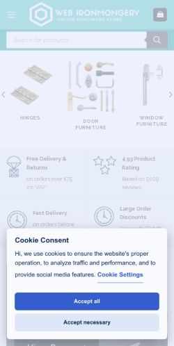 Mobile page screenshot