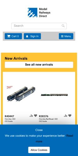 Mobile page screenshot
