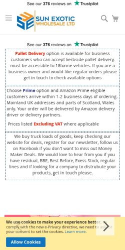 Mobile page screenshot