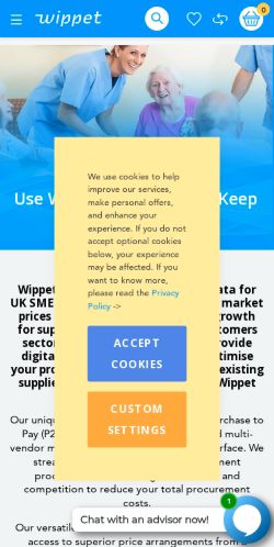 Mobile page screenshot