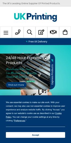 Mobile page screenshot