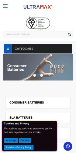 Mobile page screenshot
