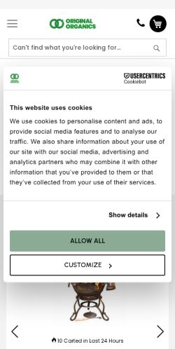 Mobile page screenshot