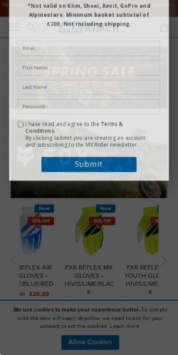 Mobile page screenshot