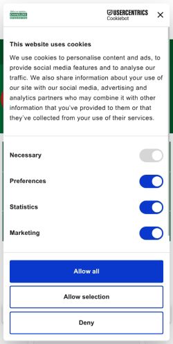 Mobile page screenshot