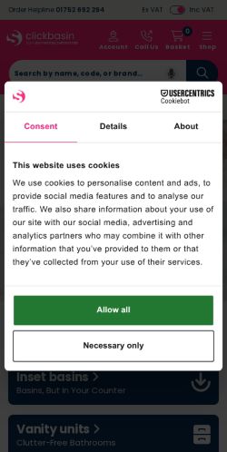Mobile page screenshot