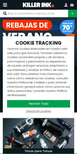 Mobile page screenshot