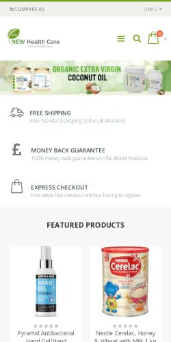 Mobile page screenshot