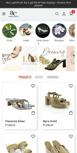 Mobile page screenshot