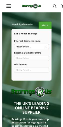Mobile page screenshot