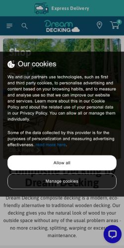 Mobile page screenshot