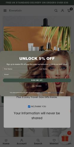 Mobile page screenshot