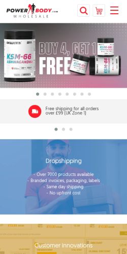 Mobile page screenshot