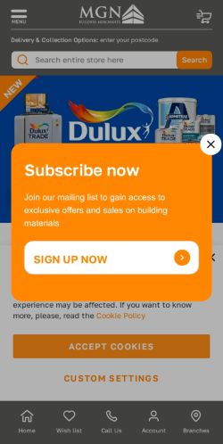 Mobile page screenshot