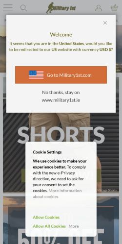 Mobile page screenshot