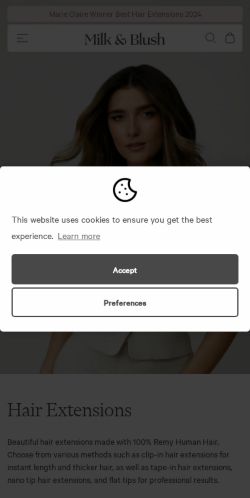 Mobile page screenshot
