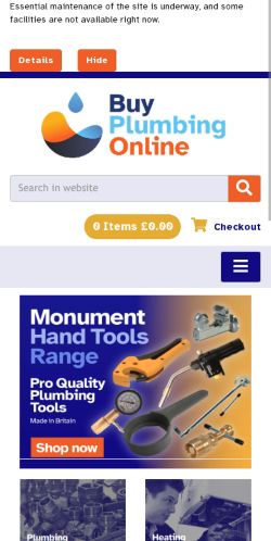 Mobile page screenshot