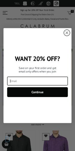 Mobile page screenshot
