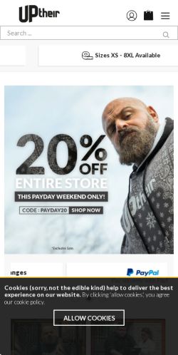 Mobile page screenshot