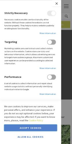 Mobile page screenshot