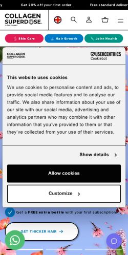 Mobile page screenshot