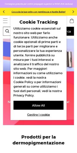 Mobile page screenshot