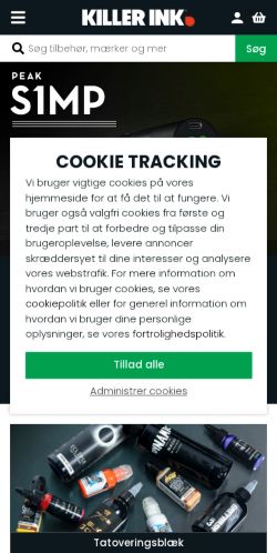 Mobile page screenshot