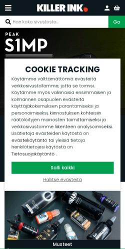Mobile page screenshot