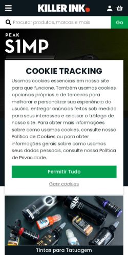 Mobile page screenshot