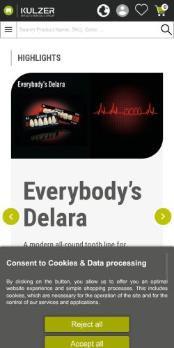 Mobile page screenshot