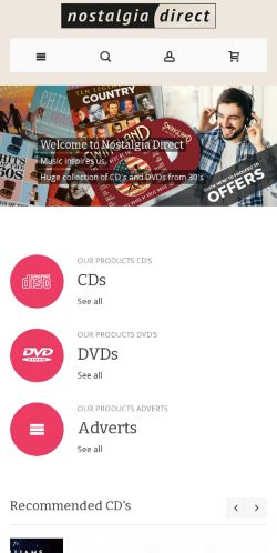 Mobile page screenshot
