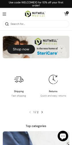 Mobile page screenshot