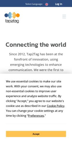 Mobile page screenshot
