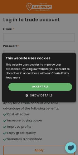 Mobile page screenshot