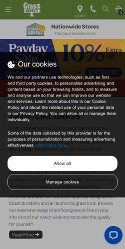 Mobile page screenshot