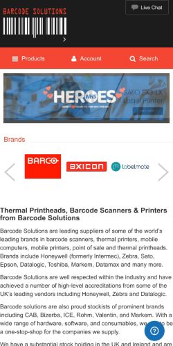 Mobile page screenshot