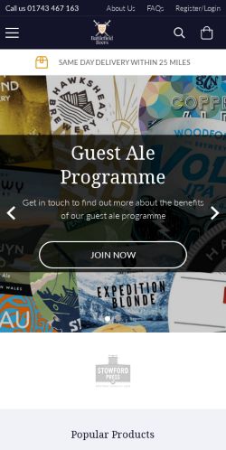 Mobile page screenshot