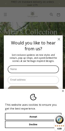Mobile page screenshot