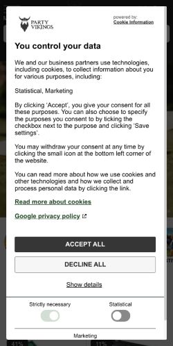 Mobile page screenshot