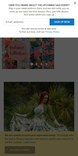 Mobile page screenshot