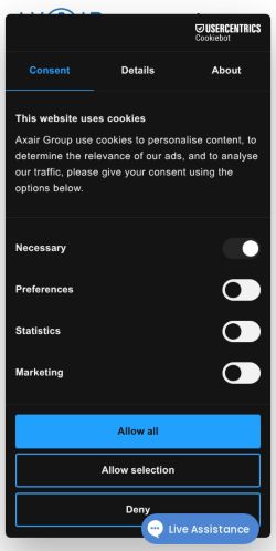 Mobile page screenshot